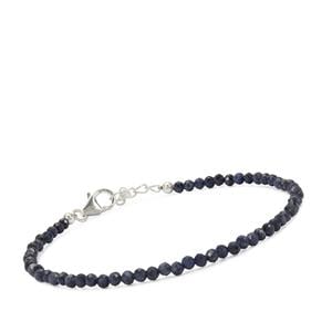 Madagascan Blue Sapphire Bracelet in Sterling Silver 12.60cts