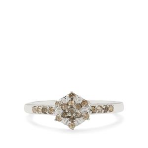 Victorian Rose Cut Diamond Ring 1/3ct