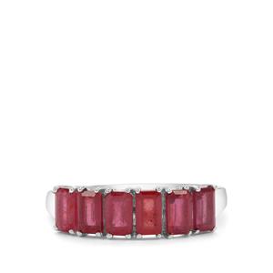 Bemainty Ruby Ring in Sterling Silver 2.60cts