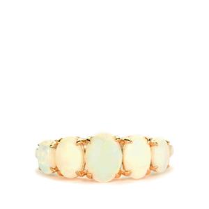 1.30ct Coober Pedy Opal 9K Gold Ring