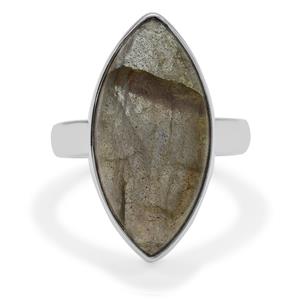 15ct Purple Labradorite Sterling Silver Aryonna Ring