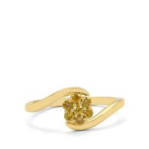 1/4ct Imperial Diamonds 9K Gold Ring