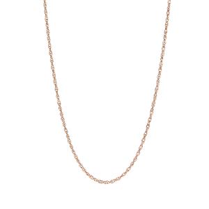 24" 9K Gold Classico Prince of Wales Chain 1.12g