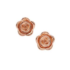 Earrings in Rose Gold Plated Sterling Silver