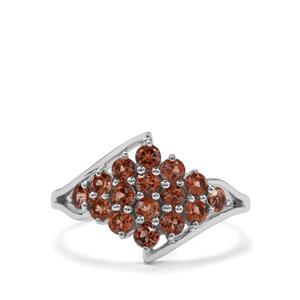 1.09ct Sopa Andalusite Sterling Silver Ring 
