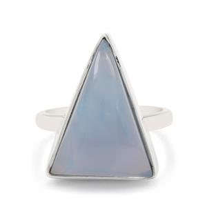 9.50cts Bengal Blue Opal Sterling Silver Aryonna Ring 