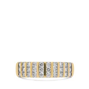 1/2ct Diamonds 9K Gold Tomas Rae Ring  