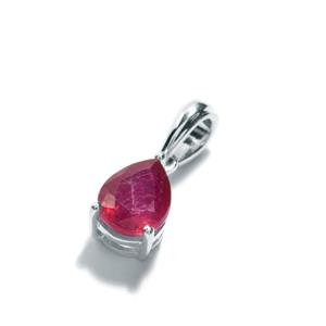 Bemainty Ruby Pendant in Sterling Silver 1.65cts