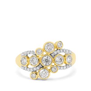 1ct Diamonds 9K Gold Tomas Rae Ring