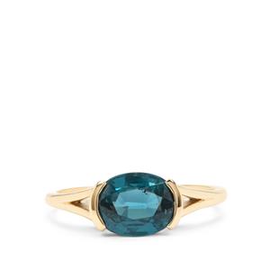 Colour Change Kyanite 9K Gold Ring 2.40cts 
