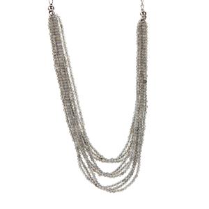 82.10ct Labradorite Sterling Silver Necklace