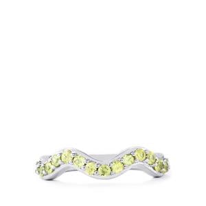 Ambilobe Sphene Ring in Sterling Silver 0.58cts