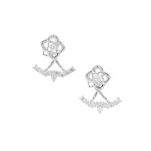 1.10ct Ratanakiri Zircon Sterling Silver Earrings