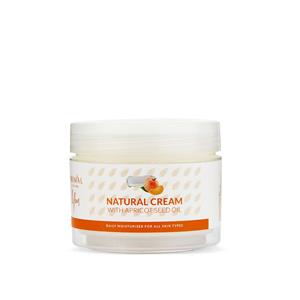 Natural Face Cream with Apricot Seed Oil 100ml 