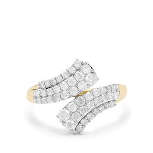 1ct GH Diamonds 9K Gold Ring