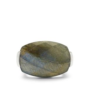 Madagascan Labradorite Ring in Sterling Silver 12.20cts