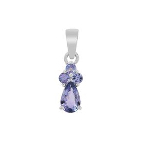 Tanzanite Pendant in Sterling Silver 1.05cts
