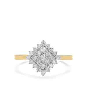 1/2ct Canadian Diamonds 9K Gold Tomas Rae Ring 