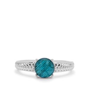1.80ct Neon Apatite Sterling Silver Ring