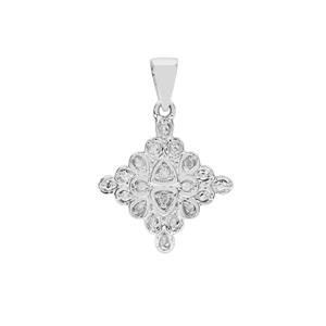 1/20ct Diamonds Sterling Silver Pendant