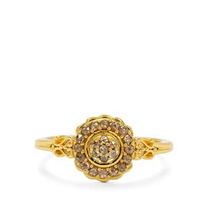 Victorian Rose Cut Diamond Ring 1/3ct