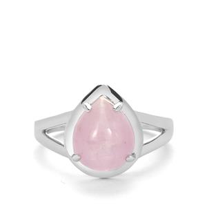 Nuristan Kunzite Ring in Sterling Silver 3.89cts