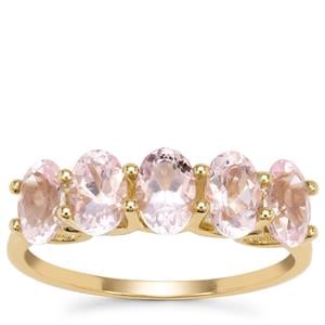 Cherry Blossom™ Morganite Ring in 9K Gold 2.02cts