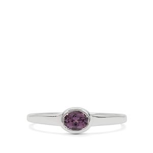0.35ct Mahenge Purple Spinel Sterling Silver Ring 