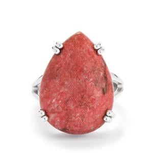 17ct Thulite Sterling Silver Aryonna Ring 
