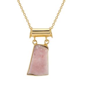 12.70ct Australian Pink Opal Midas Aryonna Pendant Necklace