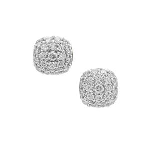 1/2ct Argyle Diamond 9K Gold Earrings