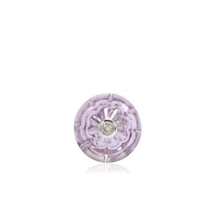 Lehrer Eye Of Consciousness Ametista Amethyst & Diamond ATGW 1.38cts