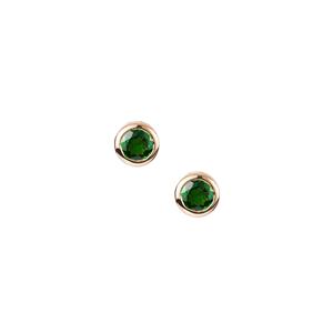 1ct Tsavorite Garnet 9K Gold Earrings 