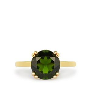 Chrome Diopside Ring in 9K Gold 2.70cts