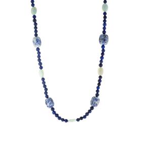 Lapis Lazuli, Sodalite & Amazonite Necklace ATGW 469.80cts
