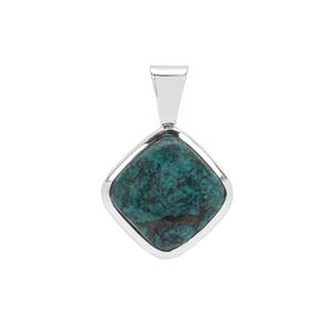9ct Lhasa Turquoise Sterling Silver Aryonna Pendant