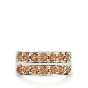 1.62ct Gouveia Andalusite Sterling Silver Ring