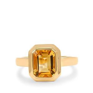 2.25ct Diamantina Citrine Midas Ring