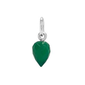Molte Verde Onyx Charm in Sterling Silver