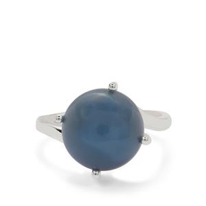 6cts Bengal Blue Opal Sterling Silver Aryonna Ring 