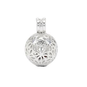 1.50cts Burmese Multi-Colour Spinel Sterling Silver Pendant 