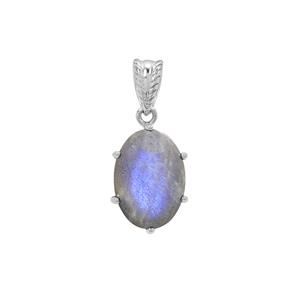 Labradorite Pendant in Sterling Silver 5.85cts