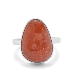 10.25ct Sunstone Sterling Silver Aryonna Ring