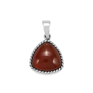 American Fire Opal Pendant in Sterling Silver 9.30cts