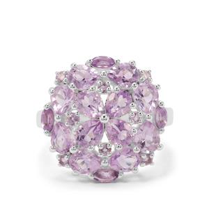 4.19ct Moroccan Amethyst Sterling Silver Ring