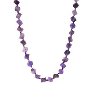 223.54cts Bahia Amethyst Sterling Silver Necklace  