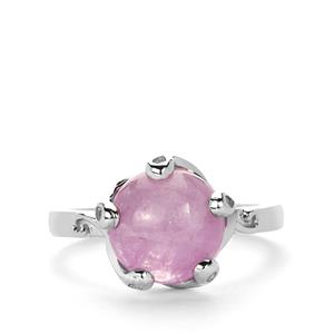 Nuristan Kunzite Ring in Sterling Silver 4.12cts