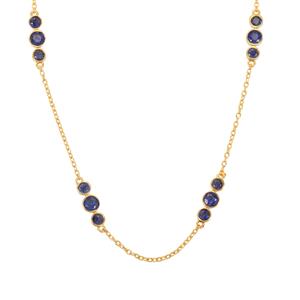 2.55cts Madagascan Blue Sapphire Midas Necklace (F)
