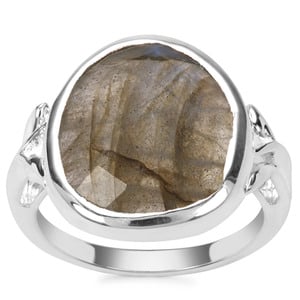 Labradorite Ring in Sterling Silver 7.85cts