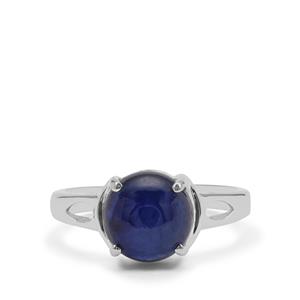 4.75ct Thai Sapphire Sterling Silver Ring (F)